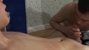 ”Locker room ass pumping session with hung Essex lads”