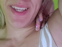 hot amateur blonde close up masturbation HD