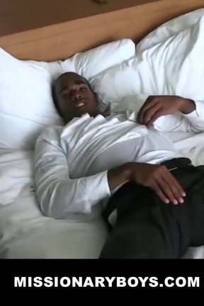 Catholic guy elder Gilberto Verde masturbates with sex toy