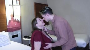 Boss's Stepbro Screwed Me Silly at Christmas Bash