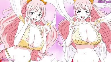 One Piece Hentai Gets a Rough Blowjob in HD