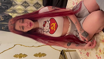 Communist Protester E-Girl Gets Reprogrammed By Capitalist Zaddy (POV Creampie)