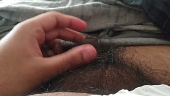 Small cock foreskin play