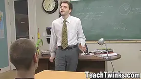 Kinky Teacher Anal Breeds Student 18+ With Justin Giles And Wade Warren