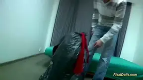 deepthroat with a real flexi foll