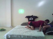Str8 married creampie my ass