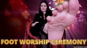 FOOT WORSHIP CEREMONY