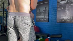 huge butt sexy latina kiara mia gym in los angeles