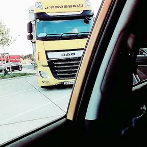 Slutboyben CAM4 Sexy Pornstar Exhibitionist Exposed to Truck Driver