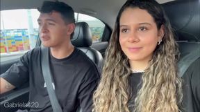 Curly-haired Colombian vlog girl gets rough with amateur cock