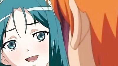 Watch Green Haired Bride get her tight teen pussy stuffed with a big dick in uncensored cartoon porn