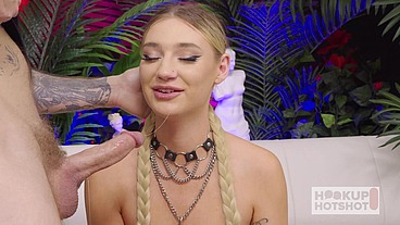Shy Street Hooker Daisy Lavoy Fucked By Tattooed White Boy