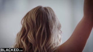 BLACKED Curvy Blonde Kayley spots the man of her fantasies