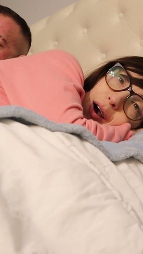 Stepmom CAUGHT Masturbating, perfect time to make a move.   Clip 1