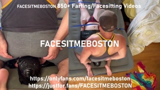 You are immobilized.  Now you must sniff his farts.