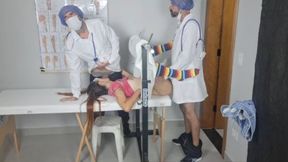 Team of fake doctors fuck patient