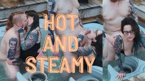 Steamy Hot Tub Sex ElizabethHunny &amp; BrutalBelial