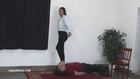 Under the feet of Mistress Natasa mp4