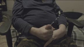 Slow-motion cumshot #31! A bit of a lesser load from me!