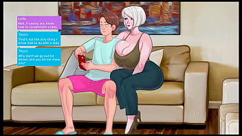 SexNote - ALL SEX scenes [ TABOO HENTAI game PornPlay ] Ep.41 granny is masturbating while sexting her Tinder date !