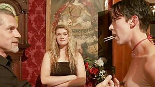 House Orgy Corset Bondage Blowjobs