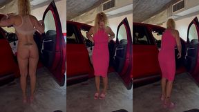 puis me changeant dans le parking de l hotel pour allez diner dans leur ...