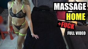 screaming real orgasm! - secretly called a masseur to the house without my husband knowing - full video