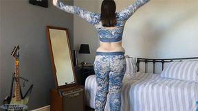 Butt Crack BBW Yoga (WMV)