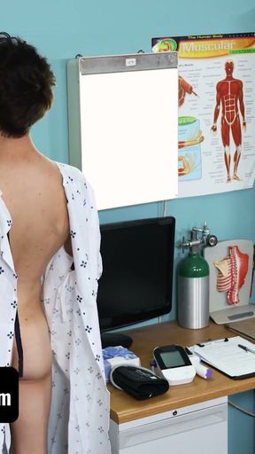 Doctor Tapes - Perv Doctor Jonah Wheeler Teaches Cute Twink The Importance Of Sexual Education   Clip 1
