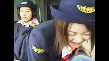 Flight Attendant Spanking