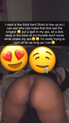 Try not to nut🤤 let me shake my ass on a thick dick