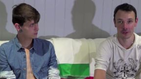 Lovely French twinks fuck for the first time