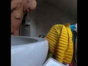try to go to Toilette with Vagina