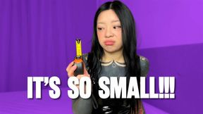 IT'S SO SMALL!!!