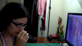 Sneezing with Mia
