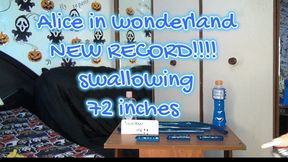 AMAZING!! SWALLOWING 72 INCHES TOYS, NEW RECORD!!