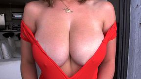 ”Brunette big natural tits amateur”