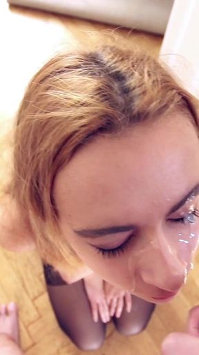 Russian Facial Slut