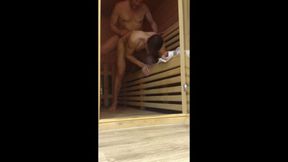 Public Sauna Cruising Condom-Free