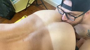 depois do treino o macho passou la em casa pra me leitar