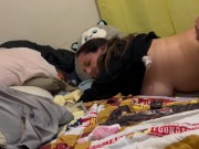 Step sis woken by her new alarm cock