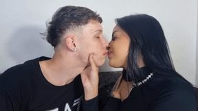 New 18-year-old boy and princess getting fucked in the mouth by Kat and Galego grecco Cam Full HD