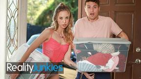 ”Blonde Tease's Wild Stepbrother Fuck”