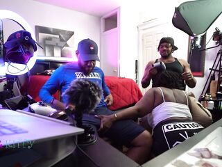 Black KittyLove Slutted Out By The Homies