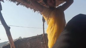 Cute and desi Padosan ka natural figure slowly slowly mood bana diya best video