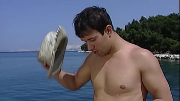 Womans Island where we fuck her ass and pussy simultaneously - Threesome compilation