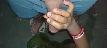 thick cock lying on stuck on and shook cock with hand, then put her pussy and fill