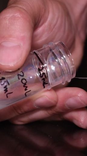 ASMR FLESLIGHT FUCK AND CUMSHOT IN DOSE WITH 6 ML TASTY SPERM   Clip 1