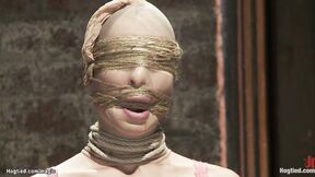 ”Lesbian in single ankle suspension”