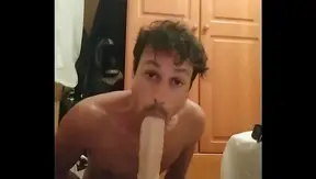 Lionel Hearts Swallows a Massive 25cm Beast — Witness the Blowjob Mastery – 18+